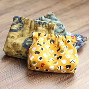 DIY手工布艺材料包零钱包口金弹片包10CM小收纳包 打发时间自己做