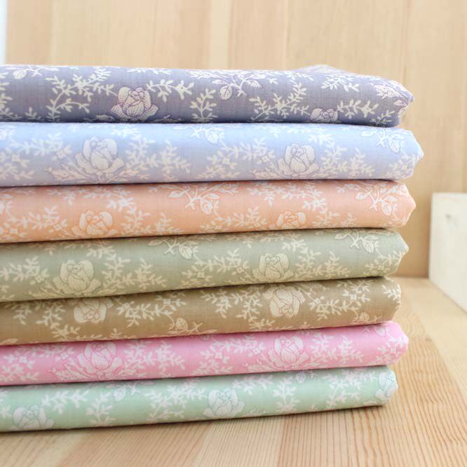 百变手作 全棉斜纹印花布料 古董玫瑰 复古7色 手工DIY娃衣半米价在类目 居家布艺, 布料/面料/手工diy布料面料中 - 来自Buy2taobao.com提供专业的淘宝代购服务