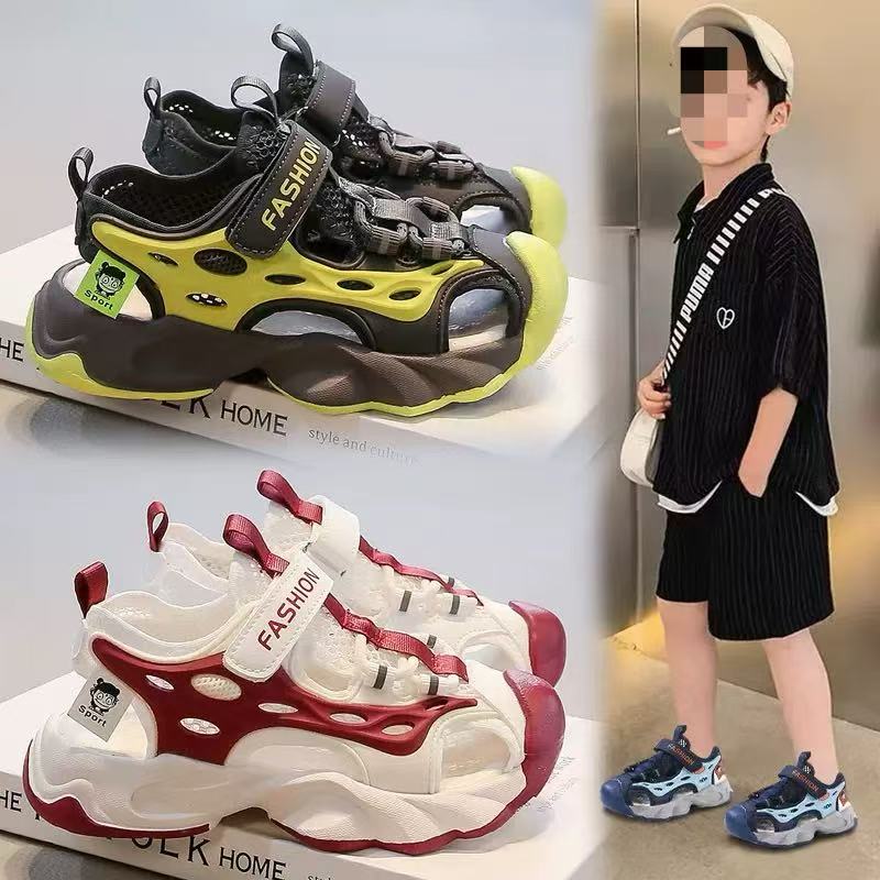 男童夏季包头软底防滑沙滩凉鞋潮