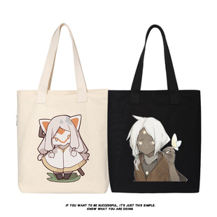光遇帆布包动漫周边sky游戏白鸟龙骨卡卡手提书包单肩包购物袋子
