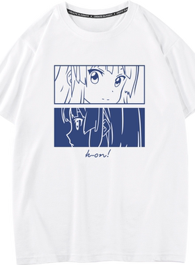K-ON轻音少女周边短袖T恤男女