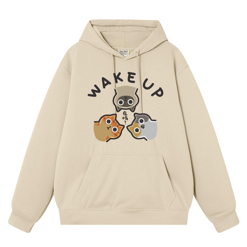 豆小萌在吗凝视三猫暹罗猫三花猫大橘猫宽松连帽套头卫衣男情侣帽,模玩/动漫/周边/娃圈三坑/桌游,动漫T恤/鞋帽/服装,淘宝优惠券,粉丝福利购,淘宝优惠卷