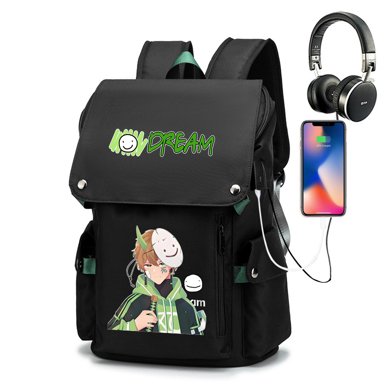 Dream我的世界书包男女孩小学生三到六年级初中生大容量双肩背包