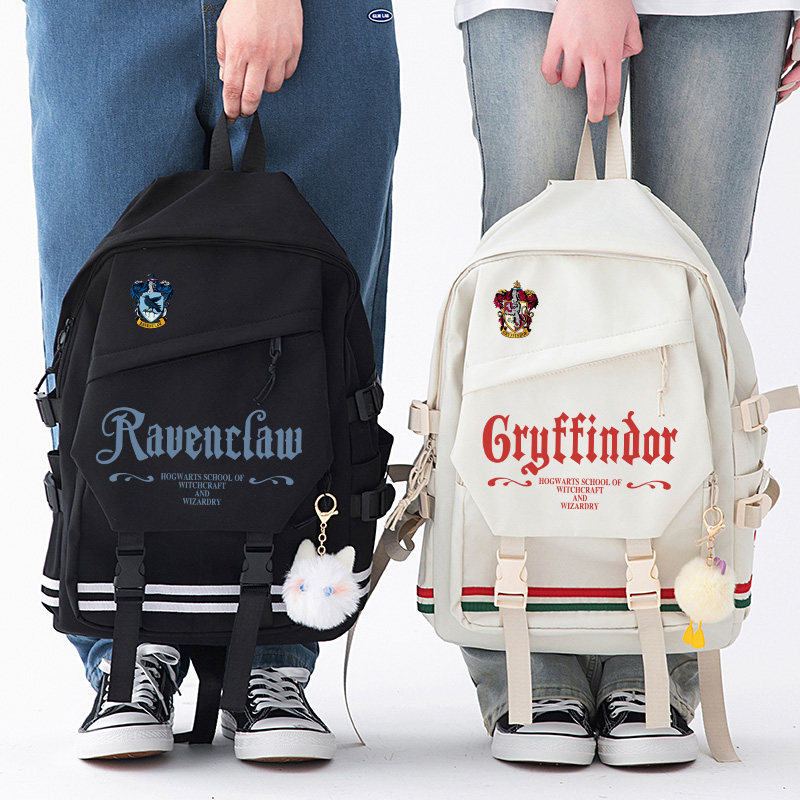 哈利书包男女中小学生波特魔法学院风双肩背包大容量痛包双肩包
