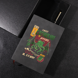 克苏鲁神话二次元动漫周边本子笔记本章鱼触手Cthulhu洛夫克拉夫