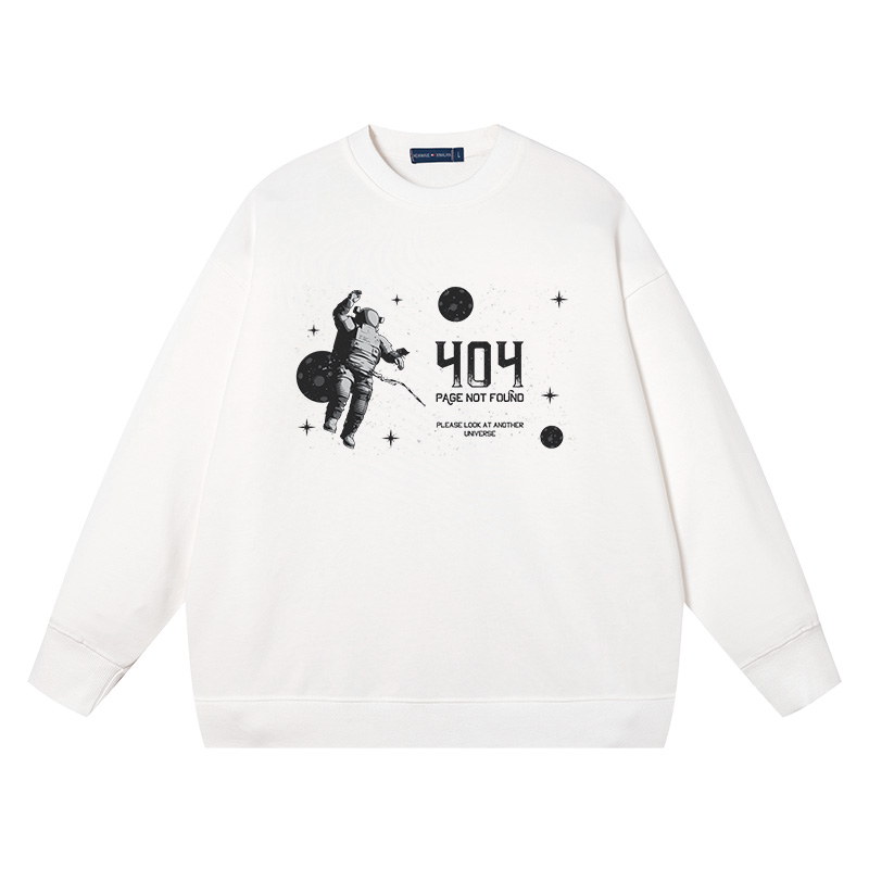 小恐龙圆领卫衣男春秋季无