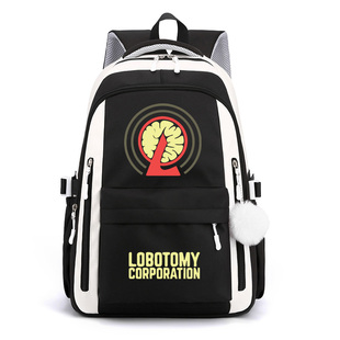 脑叶公司废墟图书馆游戏周边书包以实玛利异想体男女学生双肩背包