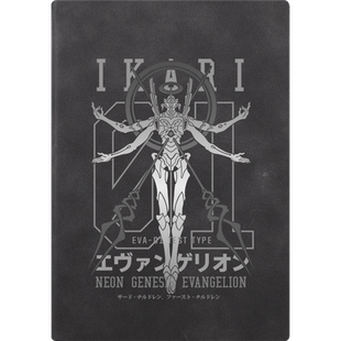 新款世纪初号机本子eva福音笔记本绫明日动漫联名手帐战士波丽香