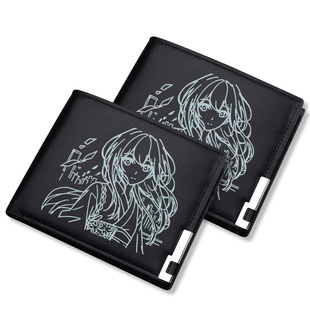 龙族卡塞尔之门周边 上杉绘梨衣同人 二次元游戏卡通钱包卡包女生