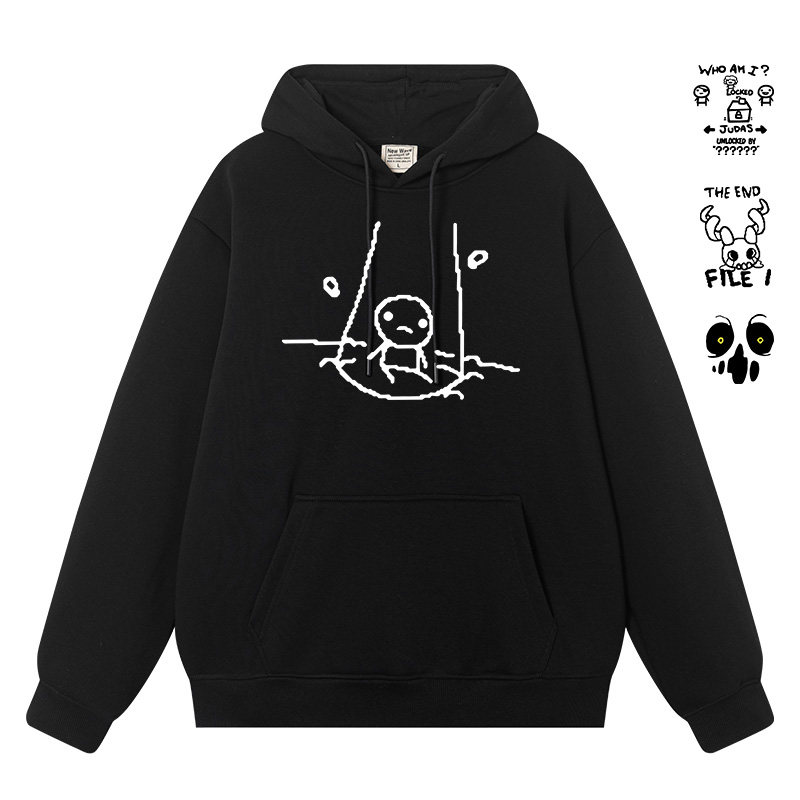 The Binding of Isaac以撒的结合游戏周边连帽卫衣男女帽衫加绒,模玩/动漫/周边/娃圈三坑/桌游,动漫T恤/鞋帽/服装,淘宝优惠券,粉丝福利购,淘宝优惠卷