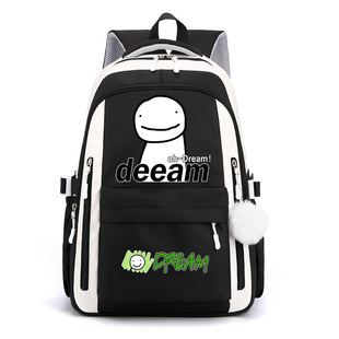 Dream我的世界书包男生初中高中大学生ins双肩背包女孩高颜值