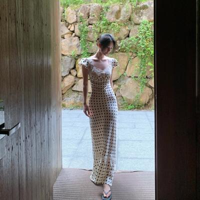 夏蓝汐雨SMBLRAIN杏色