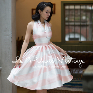 palais 复古优雅风格 vintage原创绝版 不会再有 样衣裙 孤品