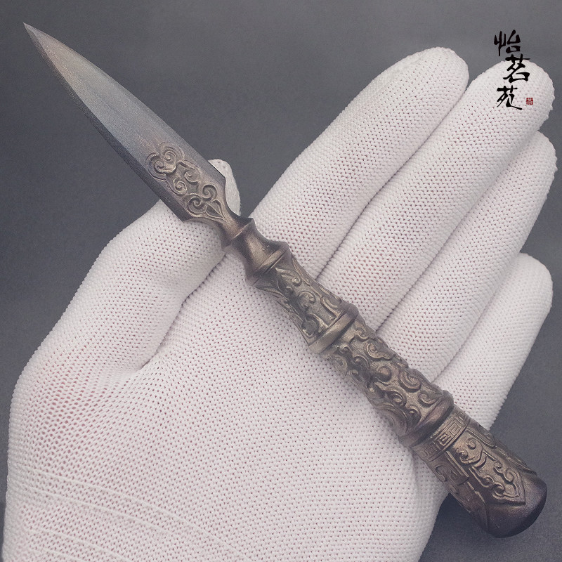 龙泉剑村胡小军悟心不锈钢黑茶普洱茶刀茶针撬茶饼开茶砖专用工具