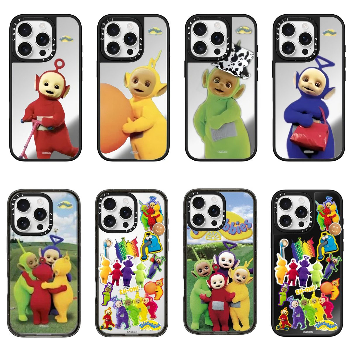 CASETi联名天线宝宝苹果16promax适用iPhone15pro潮牌13卡通12镜面14MagSafe磁吸防摔保护套女11手机壳华强北