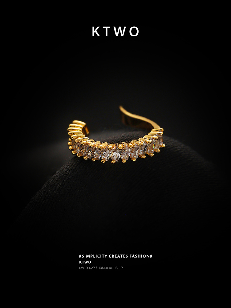 简约无耳洞女生耳夹高级设计感