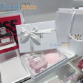 Standard rectangular gift box 19 * 13 * 7cm with logo snow pear paper