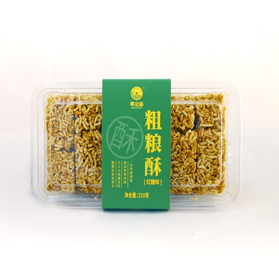 早之谷坚果粗粮酥260g红糖味