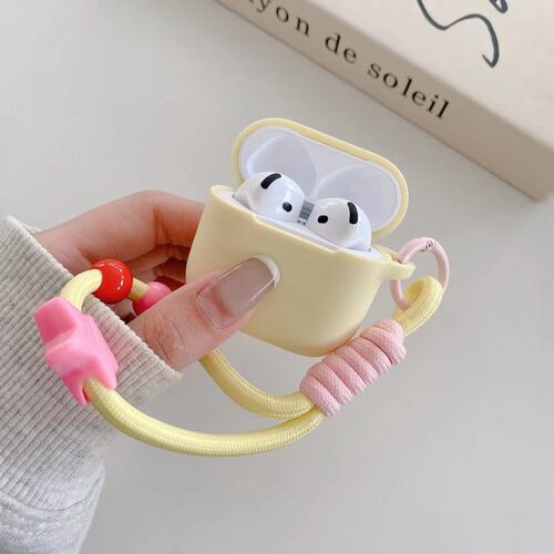 简约纯色适用airpods4保护壳苹果耳机套airpodspro3硅胶软壳airpod二代airpro3pro主动降噪蓝牙airpodspro2