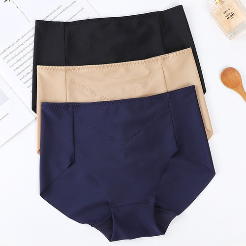 无痕收腹内裤女微压束腰显瘦紧身