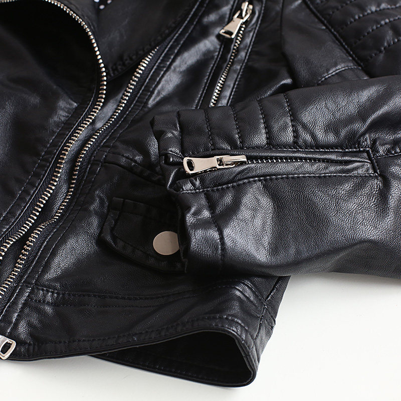 Blouson enfant en cuir PU - Ref 2159468 Image 4