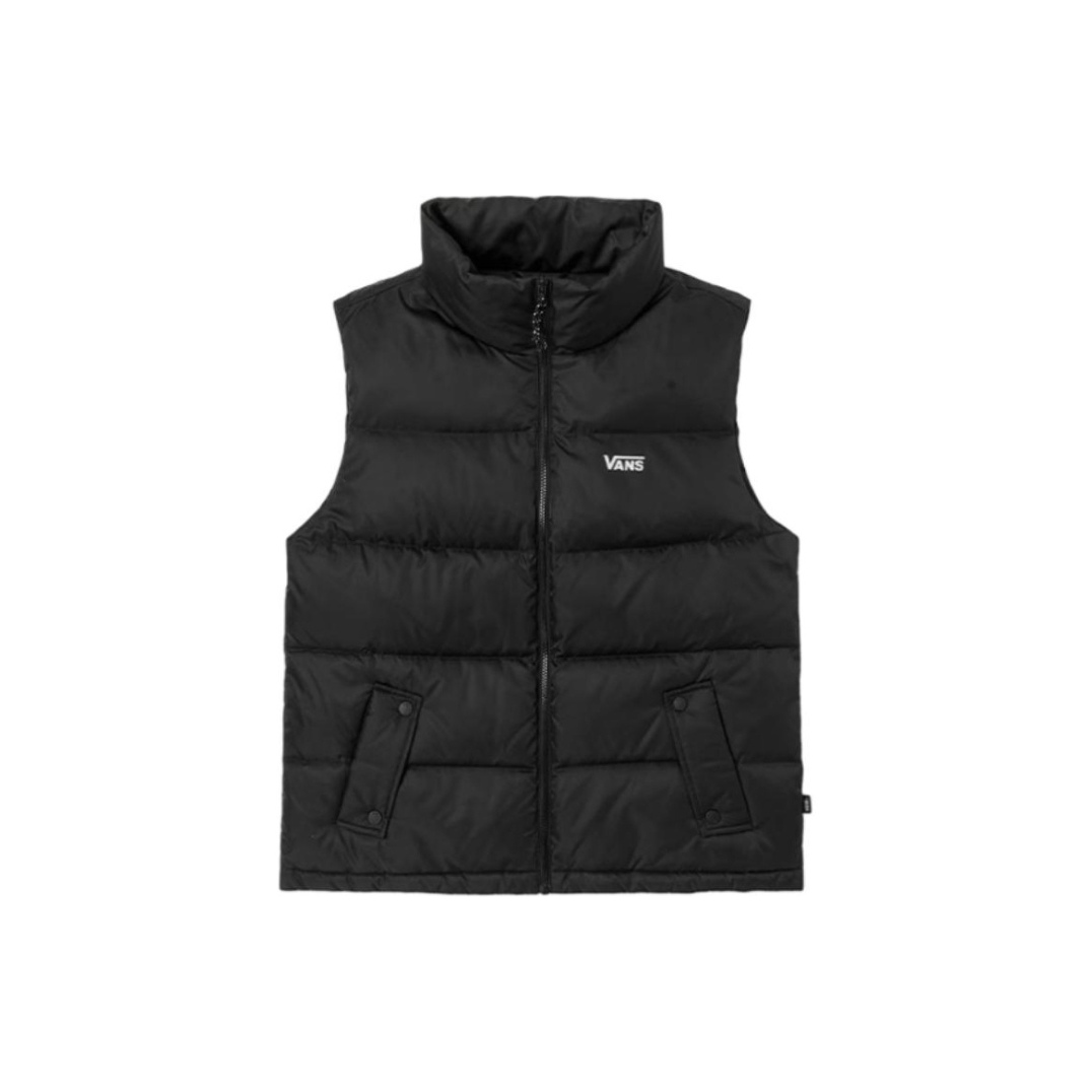 男女情侣黑色立领经典LOGO外套