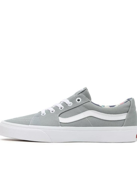 VANS SK8-Low 男子蓝紫色低帮帆布运动休闲滑板鞋 VN0A4UWIA0S