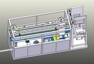 J437 设备设计CAD图纸 木板自动包装