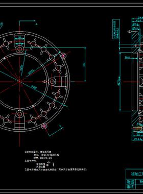 J1313-离合器压盘攻丝组合机床设计CAD图