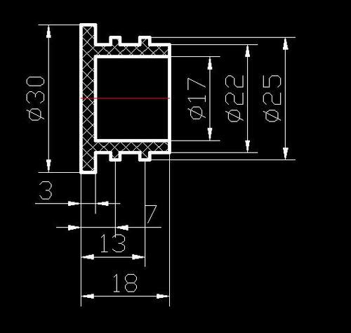 DZM003-瓶衬注塑模具设计CAD图