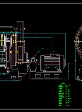 J808-1.5兆牛摆动剪切机的设计CAD图