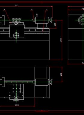 J1213-普通车床ca6140主传动机构设计CAD图