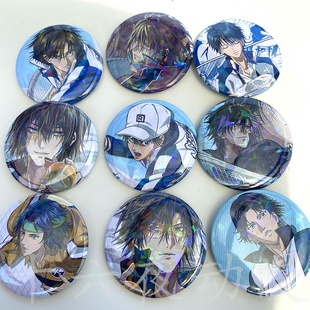 新网球王子徽章越前龙马手冢国光不二周助亚克力立牌 动漫周边