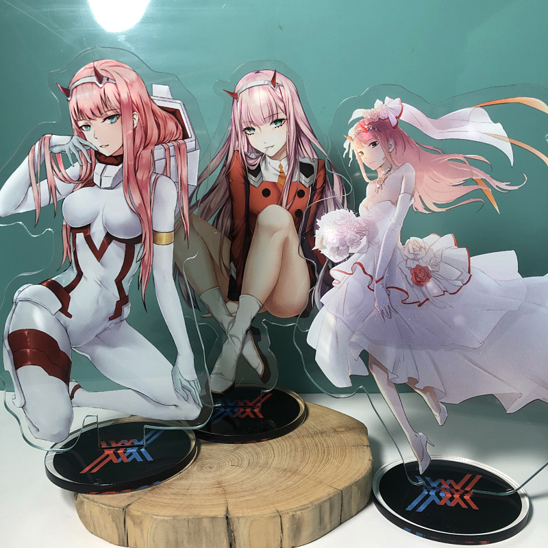 darling in the franxx 02国家队动漫周边莓亚克力立牌二次元摆件