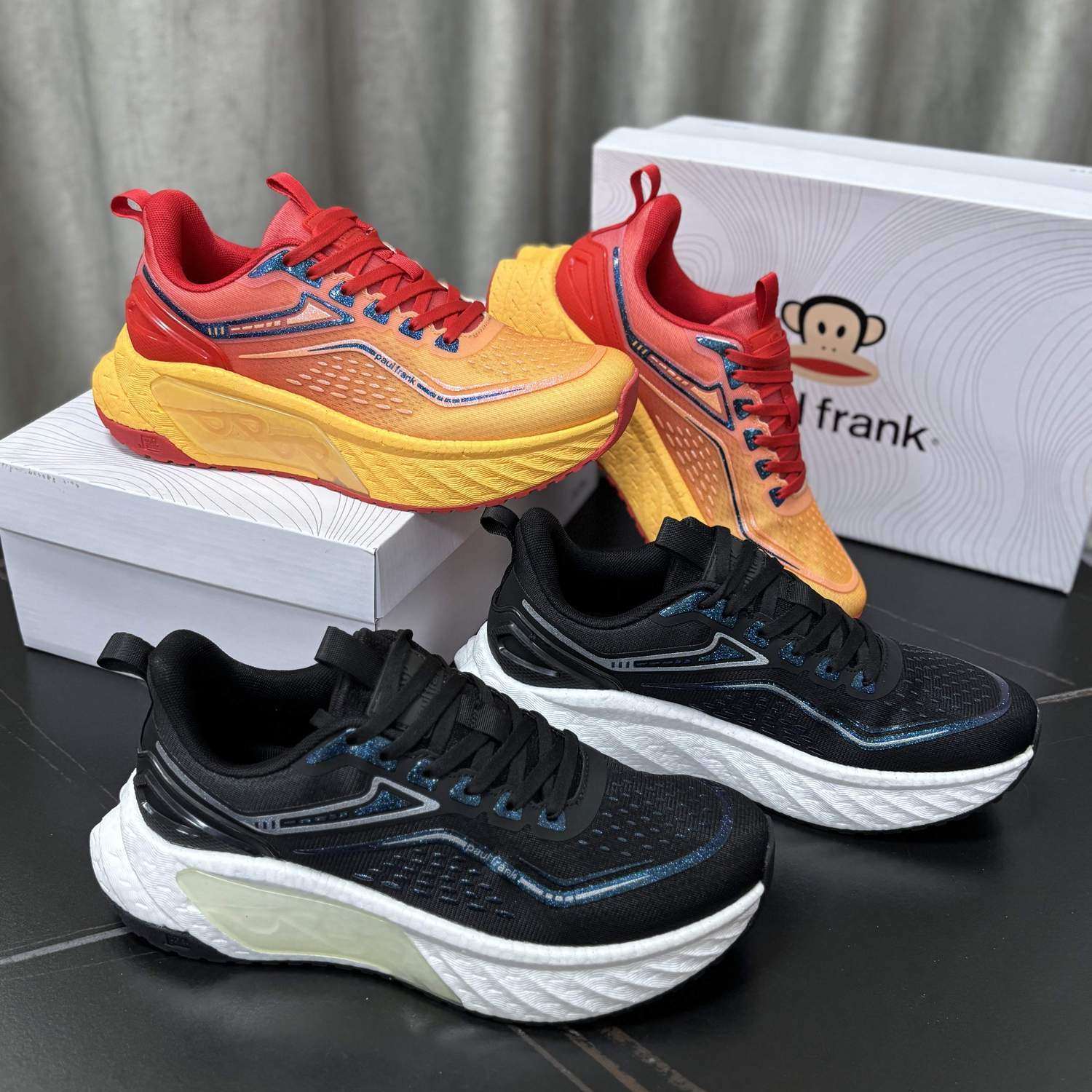 大嘴家春秋季新款厚底真爆减震专业跑步鞋舒适防滑透气慢跑运动鞋,运动鞋new,跑步鞋,淘宝优惠券,粉丝福利购,淘宝优惠卷