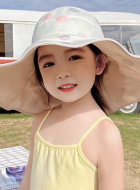 女大帽檐空顶防晒出游遮阳帽夏季