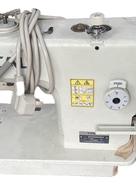 标准GC030330QD3带侧切刀同步车箱包皮革中厚料工业缝纫机