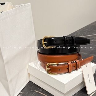 极简主义 皮带 26FW 复古百搭金属扣腰带 新品 INSHUA