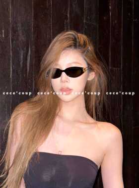 26ss金属猫眼黑色墨镜太阳镜