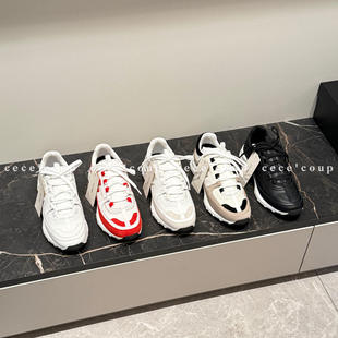 INSHUA Shoe 26FW 圆头拼色皮面系带休闲鞋 新品 宝藏