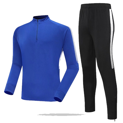 儿童足球服套装秋冬季长袖训练服小学生足球运动外套球衣队服定制