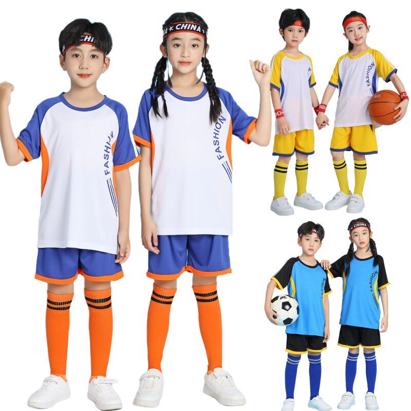 儿童羽毛球服套装夏季速干乒乓球衣男童运动服女孩排球训练服定制