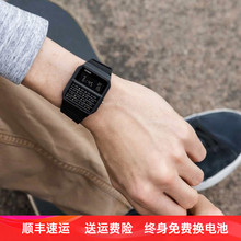 casio卡西欧手表男女绝命毒师同款小方表计算器情侣表CA-53WF MQ