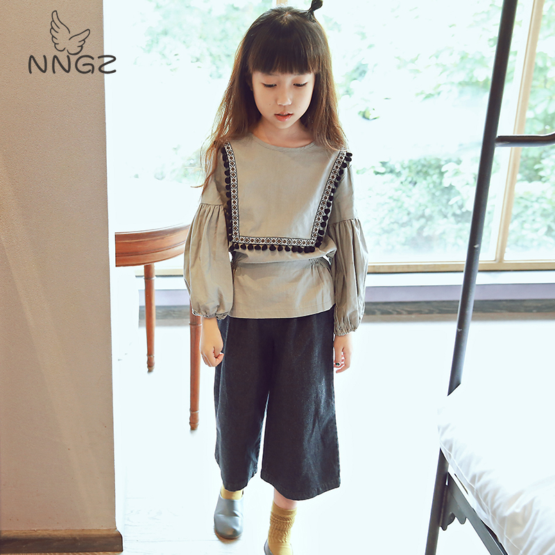 Chemise fille NNGZ à manche longue - Ref 2088663 Image 1