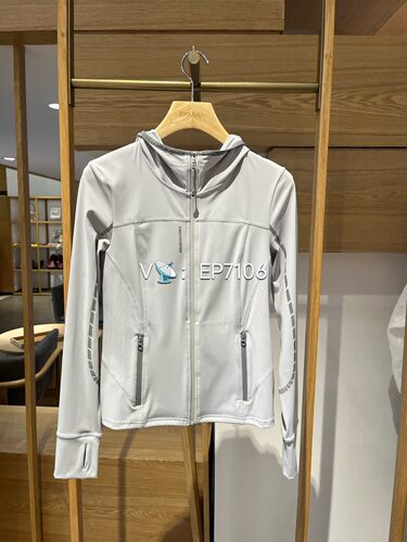 大雅家firststation春夏款灰色连帽修身运动休闲外套 HFKEA1302A