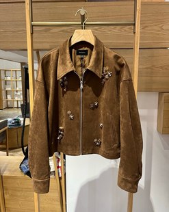 大雅家firststation秋冬款时尚仿麂皮短外套 HFKII1236A-3399