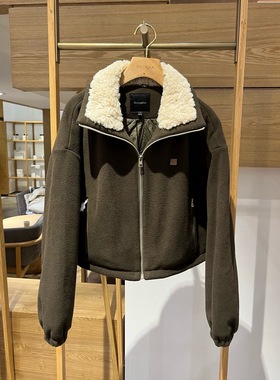 大雅家firststation秋冬款摇粒绒宽松短款棉衣 HFKAAM120A-3199