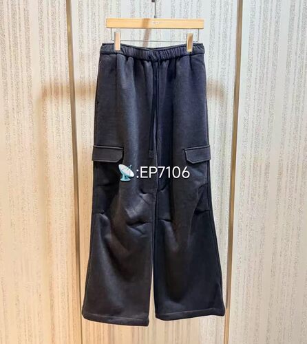 恩派雅夏A型工装裤松紧腰抽绳休闲长裤 XNKAW6404BC