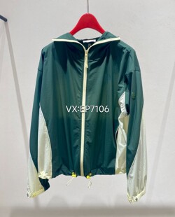 2999 EGKET1303B 绿色原纱UPF50 防晒休闲运动夹克外套