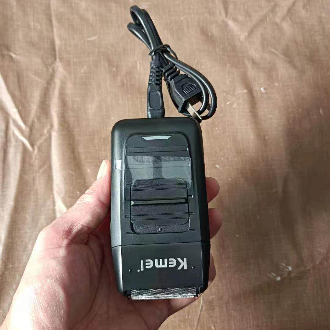 科美KM-1102剃须刀配件 充电线充电器电源线 220V扁形国内插头线图片